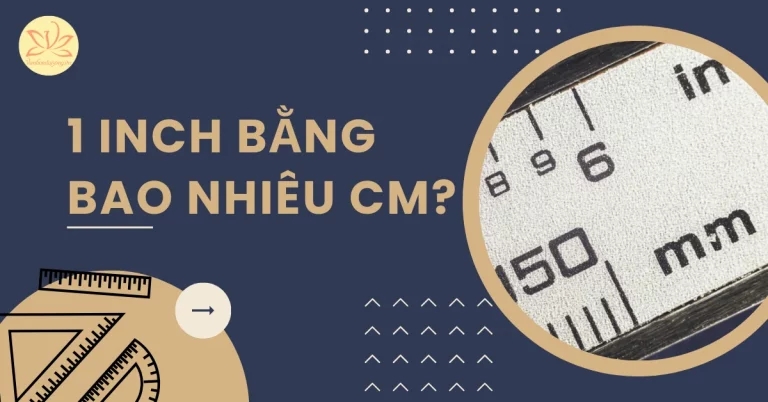 1 inch bằng bao nhiêu cm