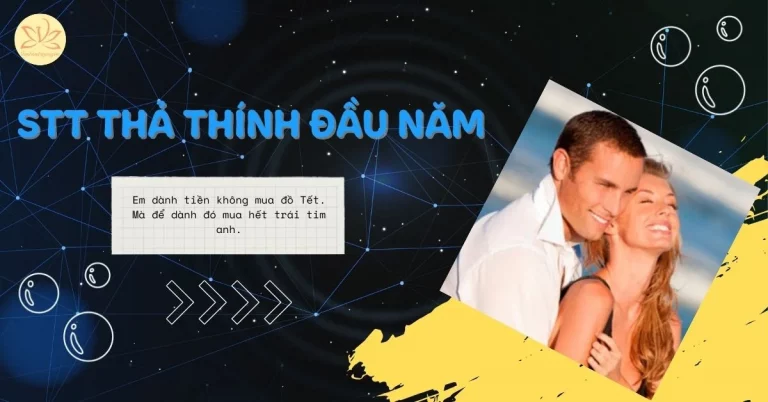 stt thả thính đầu năm