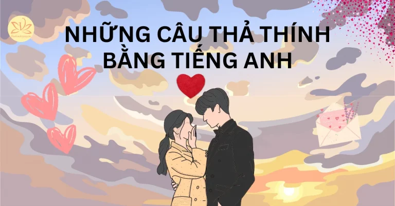 thả thính bằng tiếng anh