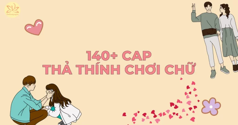 thả thính chơi chữ