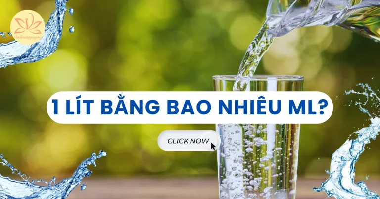 1 lít bằng bao nhiêu ml