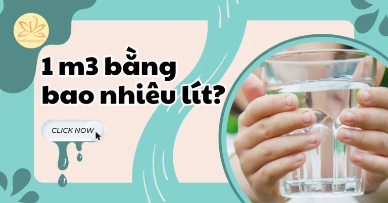 1 m3 bằng bao nhiêu lít