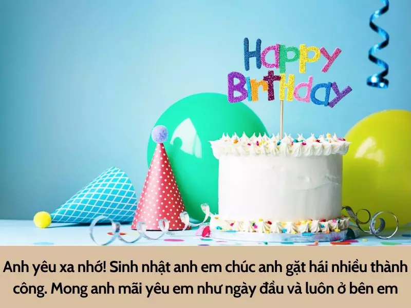 Những lời chúc sinh nhật người yêu ở xa hay nhất - 1
