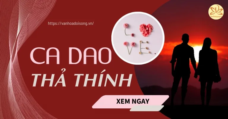 Những ca dao thả thính dễ thương, hài hước dành cho người ấy