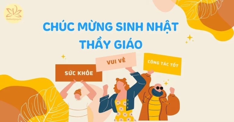 Chúc mừng sinh nhật thầy giáo