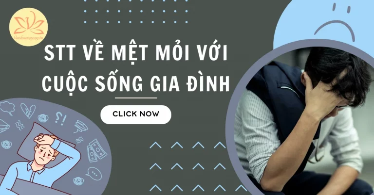 mệt mỏi với cuộc sống gia đình