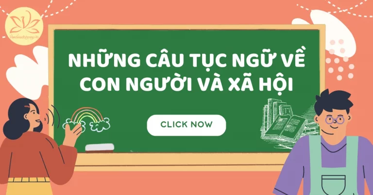 những câu tục ngữ về con người và xã hội