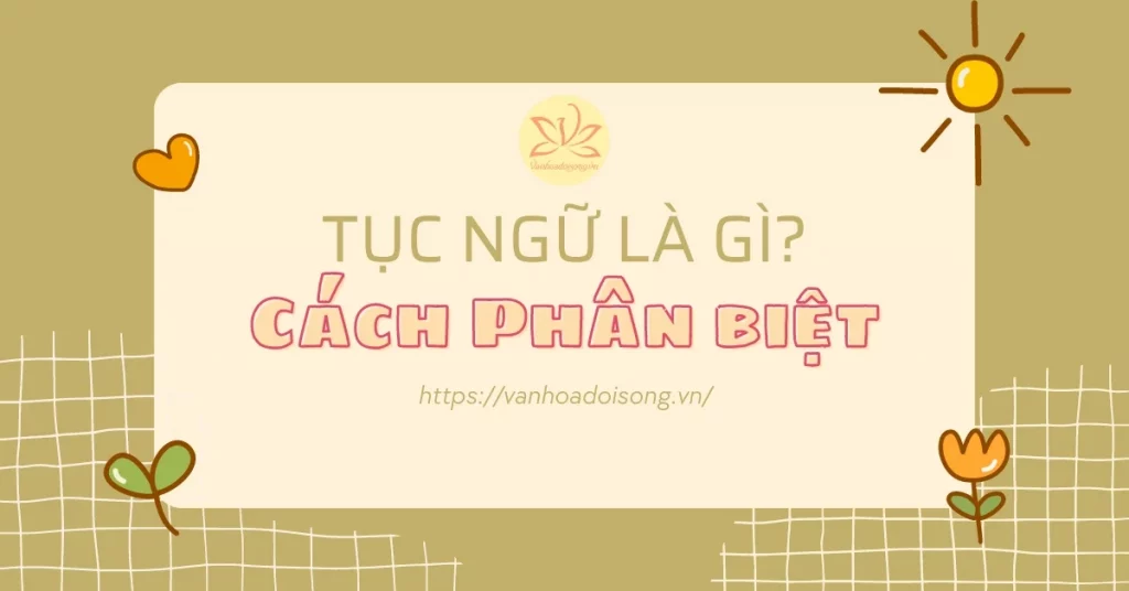 tục ngữ là gì