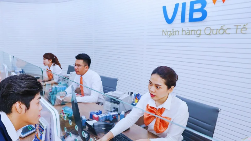 Thời gian làm việc của ngân hàng VIB