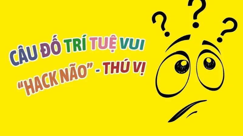Những câu đố vui trí tuệ có đáp án mới nhất