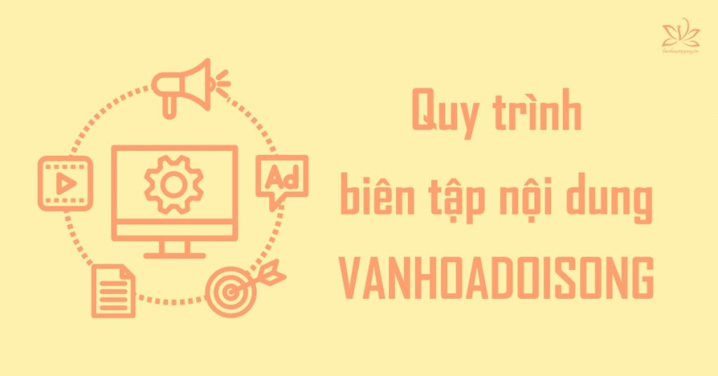 Quy trình biên tập nội dung website VANHOADOISONG